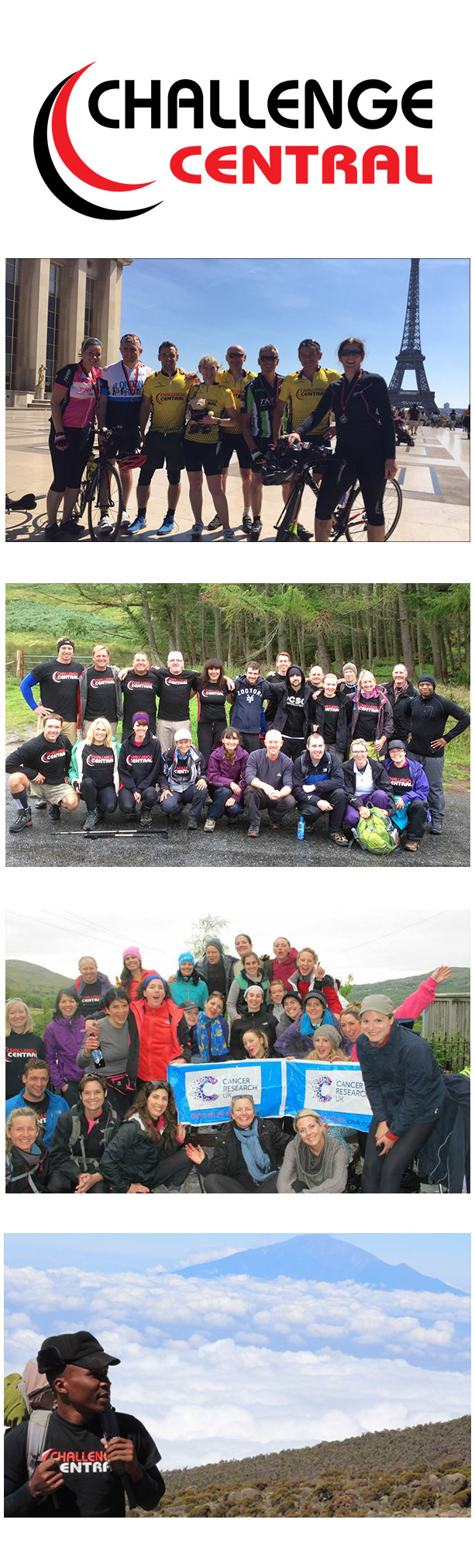 Challenge Central - Trekking, Cycling and Bespoke Challenges